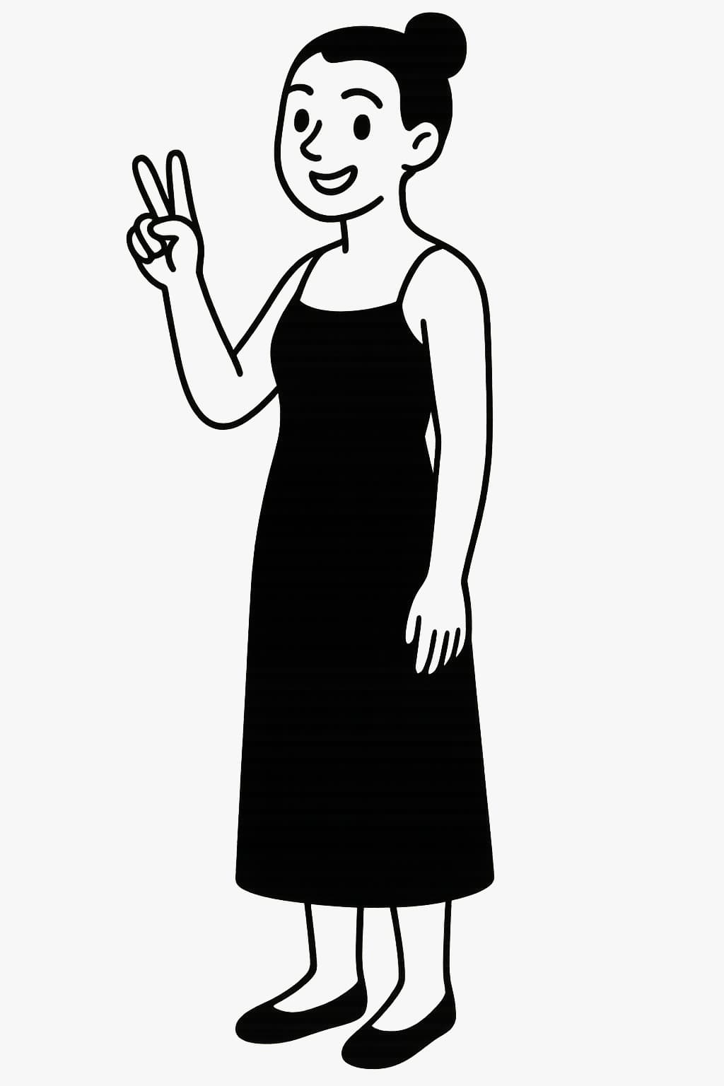 Illustration of Lonneke